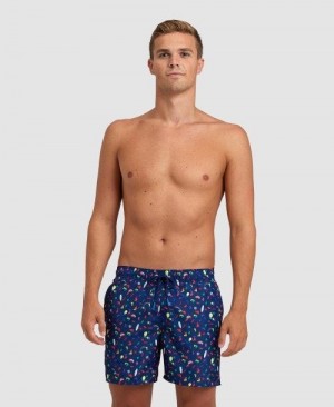 Arena Allover Beach Boxer Navy / Multicolor | 984612-NMG