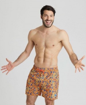 Arena Allover Print Beach Boxer Multicolor | 513782-HIZ