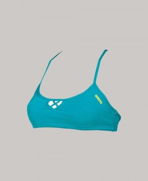 Arena Be Top (Bandeau Top) Green / Yellow | 069547-IFV