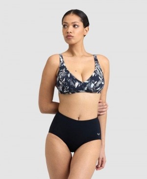 Arena Bodylift Francy Two Piece Black / White Multicolor | 603854-FUH