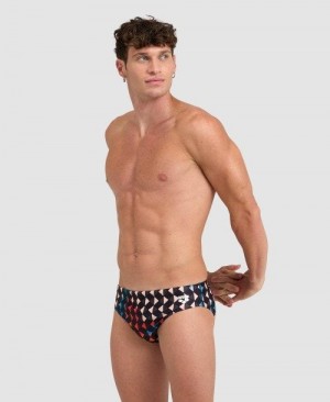 Arena Carnival Brief Black Multicolor | 918476-QCW