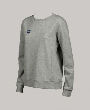 Arena Essential Crew Sweat Grey | 237904-PHB