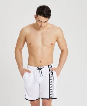 Arena Icons Beach Bermuda Short White / Black | 487561-OHG