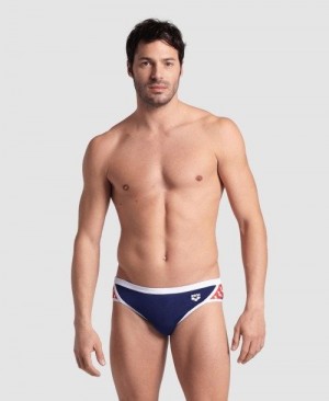 Arena Icons Brief Navy / White / Red Multicolor | 928460-AYX