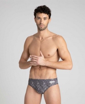 Arena Kikko Brief Black / Multicolor Black | 071498-ECT