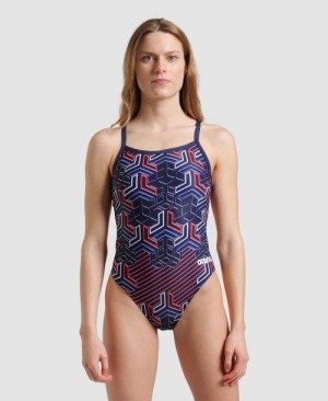 Arena Kikko Pro Challenge Back One Piece Navy | 508427-TDF