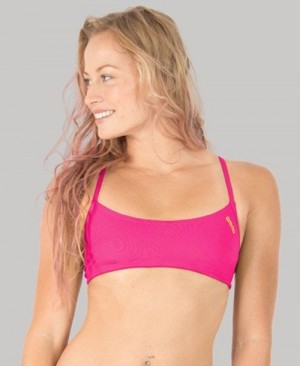 Arena Play Top (Bandeau Top) Rose / Yellow | 952487-YQW