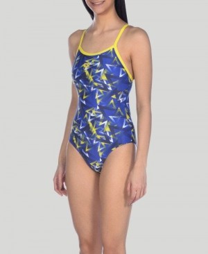 Arena Power Triangle Light Drop One Piece Blue / Yellow | 874950-MKD