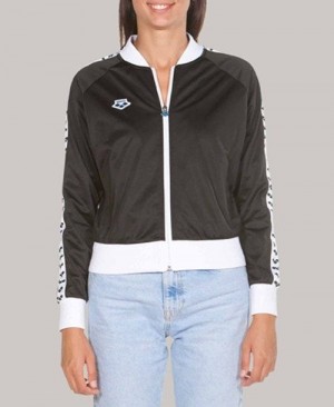 Arena Relax Iv Team Full-zip Jacket Black / White / Black | 732895-HUS