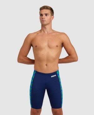 Arena Ride The Wave Jammer Navy / Navy Green | 265901-WEN