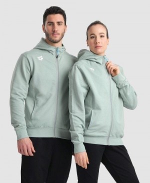 Arena Team Hooded Jacket Panel Multicolor | 782314-RIE