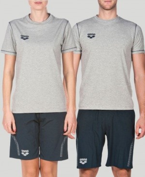 Arena Team Line Short Sleeve Tee Grey | 327058-UQY