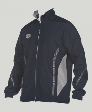 Arena Team Line Warm-up Jacket Navy / Grey | 325846-EFP