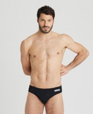 Arena Team Solid Brief Black / White | 751692-LGP