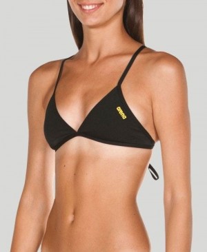 Arena Triangle Feel Top Black / Yellow | 238576-JNB