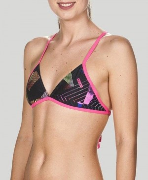 Arena Triangle Feel Top Multicolor / Rose | 254183-EKW