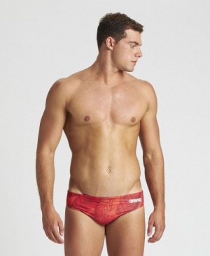 Arena Tropicals Brief Red / Red Multicolor | 632947-KMJ