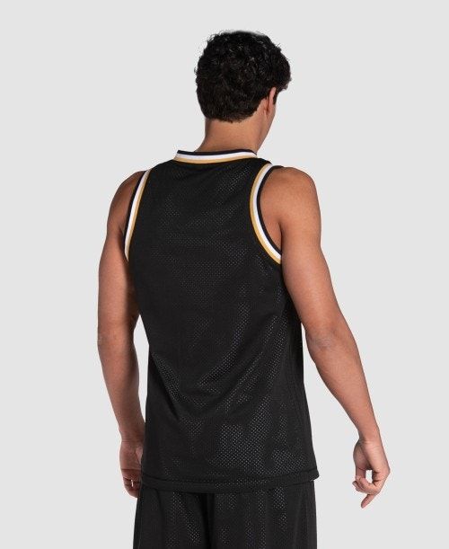 Arena 50th Anniversary Reversible Mesh Tank Top Black / Black Multicolor / White / Black | 425831-UPC