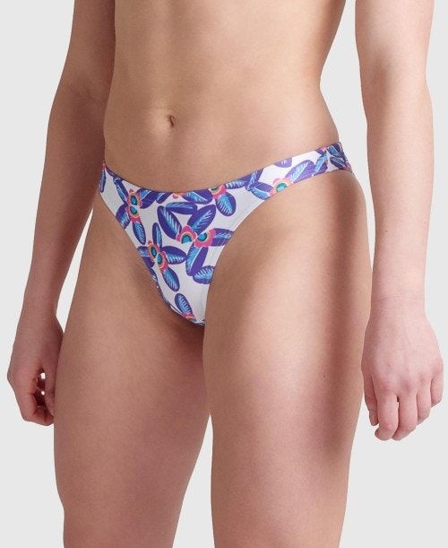 Arena Allover Swim Bottom Blue Multicolor | 802971-YKL