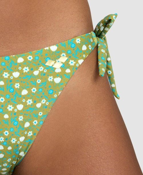 Arena Allover Triangle Bikini Olive Multicolor | 092574-LDB