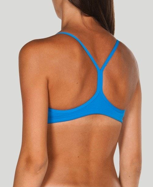 Arena Be Top (Bandeau Top) Blue / Yellow | 103589-YMV