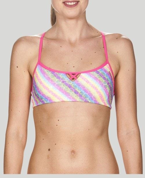 Arena Be Top (Bandeau Top) Rose | 589243-FRB