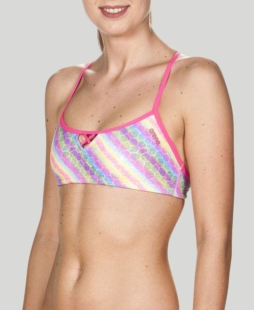 Arena Be Top (Bandeau Top) Rose | 589243-FRB