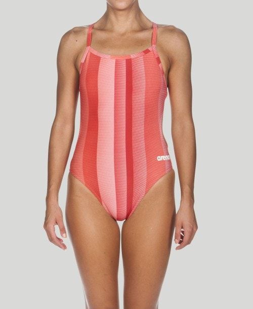 Arena Blended Stripe Challenge Back - Maxlife Red | 948213-MCK