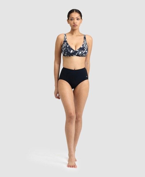 Arena Bodylift Francy Two Piece Black / White Multicolor | 603854-FUH