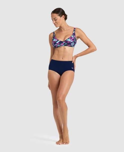 Arena Bodylift Francy Two Piece Navy / Rose Multicolor | 301896-ORV