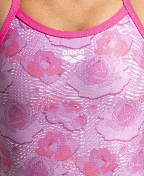 Arena Breast Cancer Awareness Challenge Back One Piece Multicolor | 075623-DME