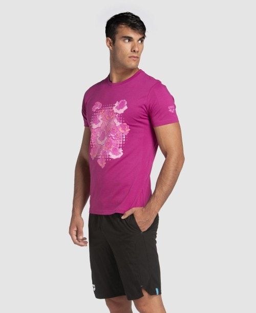 Arena Breast Cancer Awareness Collection T-shirt Multicolor | 721386-LHC