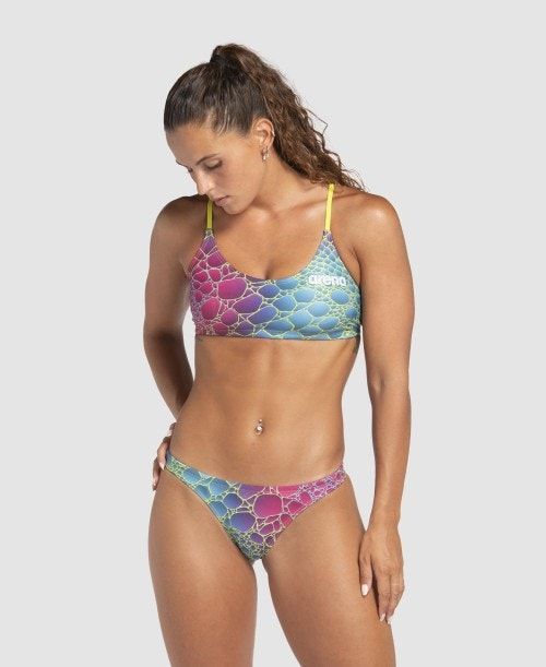 Arena Caimano Limited Edition Two Piece Bikini Multicolor | 428973-RVK