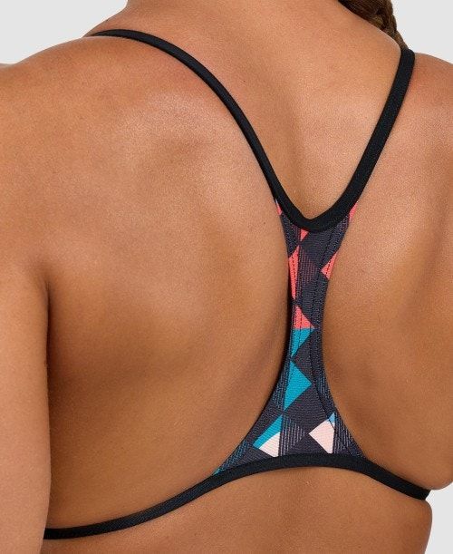 Arena Carnival Booster Back One Piece Black / Multicolor | 538491-YNF