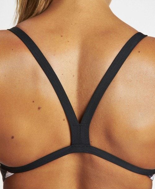 Arena Crazy Diamonds Challenge Back One Piece Black / White Multicolor | 571340-JMD