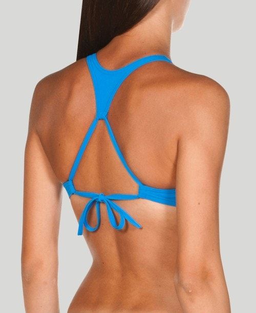 Arena Crop Think Top Blue / Yellow | 814035-WXH