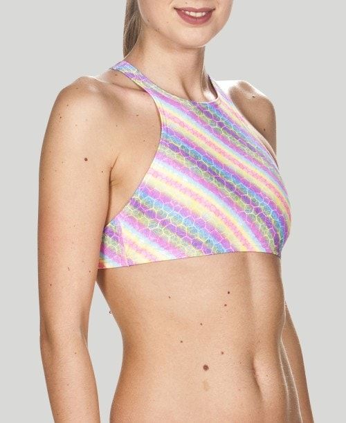 Arena Crop Think Top Rose | 843192-RZF