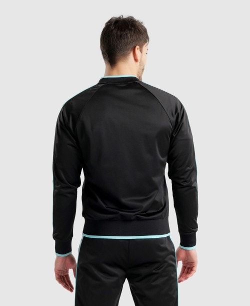 Arena Diamonds Relax Iv Jacket Black / White / Blue | 453917-RZV