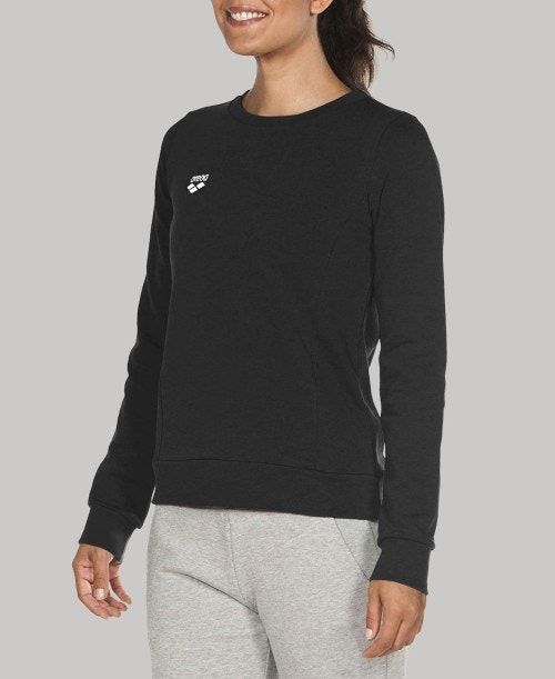 Arena Essential Crew Sweat Black | 681734-NBV