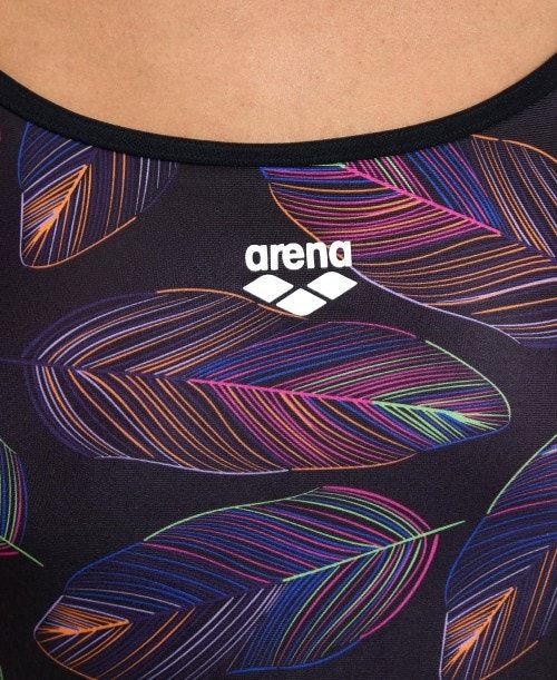 Arena Falling Leaves Booster Back One Piece Multicolor | 284561-AUQ