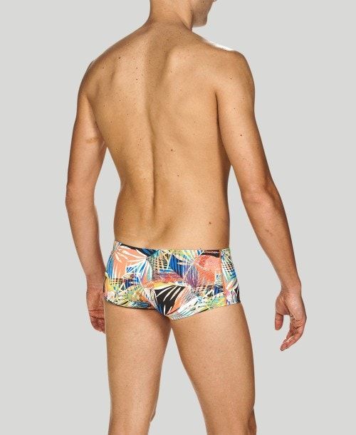 Arena Floral Allover Square Short - Maxlife Black / Multicolor | 695287-JIQ