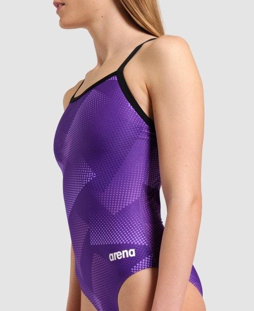 Arena Halftone Lightdrop Back One Piece Multicolor | 631089-LQA