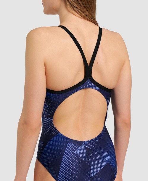 Arena Halftone Lightdrop Back One Piece Multicolor | 570364-ILW