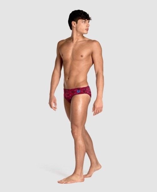 Arena Hearts Print Of The Month Brief Multicolor | 709164-PUG