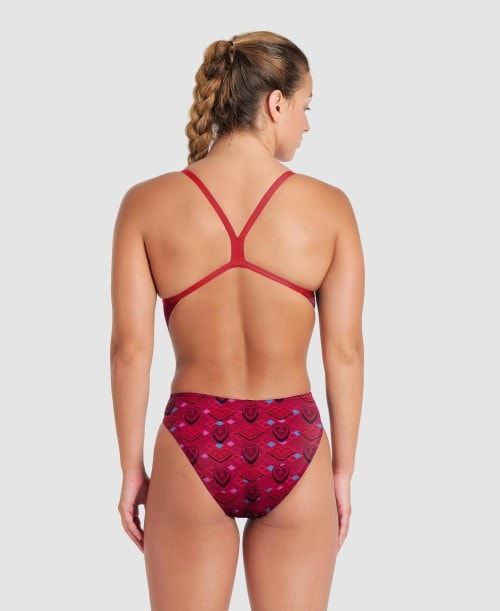 Arena Hearts Print Of The Month Challenge Back Multicolor | 395102-TEP