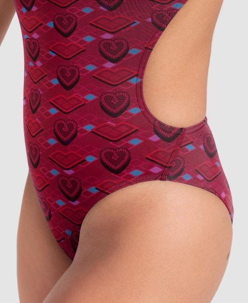 Arena Hearts Print Of The Month Challenge Back Multicolor | 395102-TEP