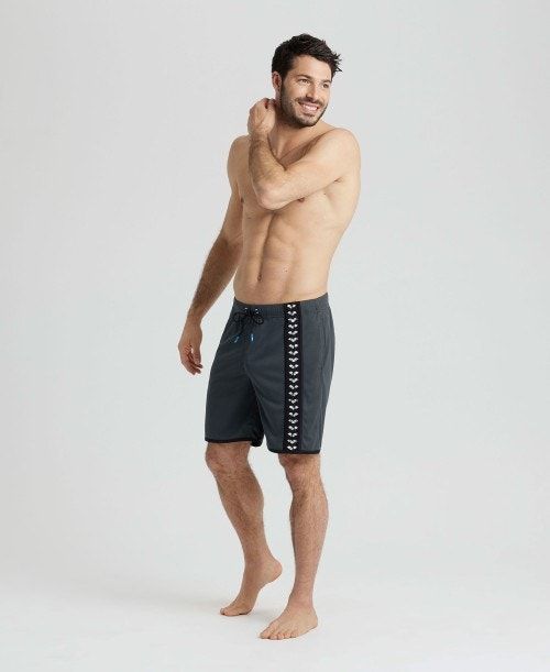 Arena Icons Beach Bermuda Short Black | 278643-FME