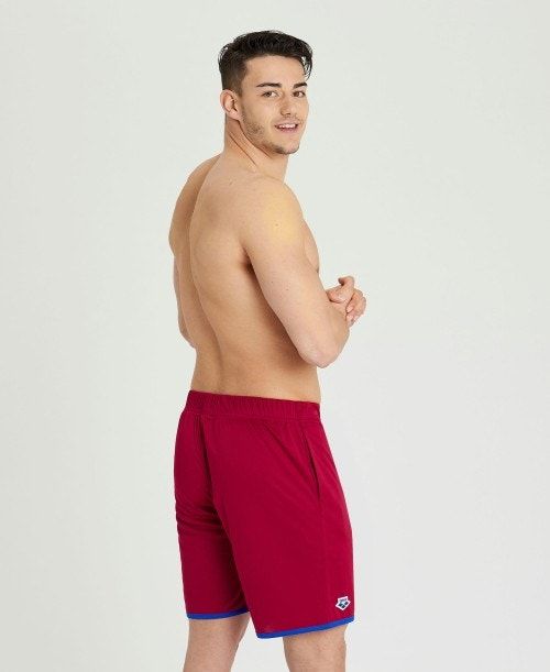 Arena Icons Beach Bermuda Short Burgundy / Blue | 621395-YHG