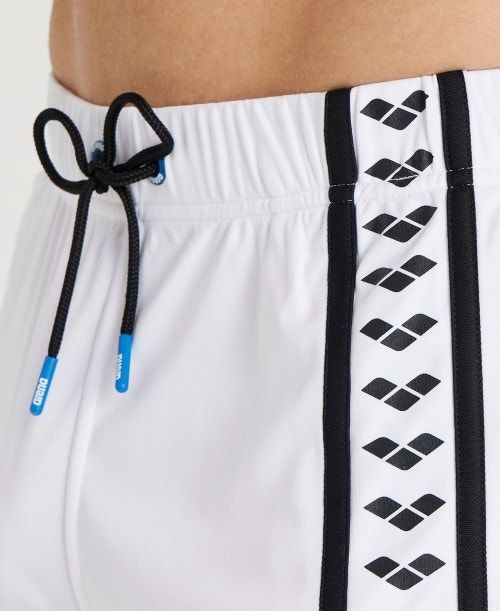 Arena Icons Beach Bermuda Short White / Black | 487561-OHG