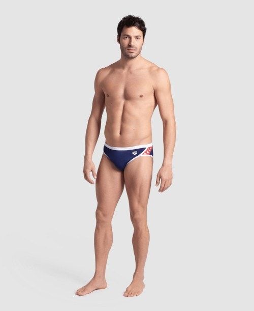 Arena Icons Brief Navy / White / Red Multicolor | 928460-AYX